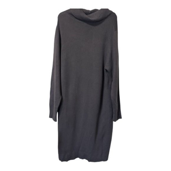Torrid Plus Size 3X Charcoal Gray Ultra Soft Sweater Dress – Long Sleeve, NWT - Picture 2 of 7